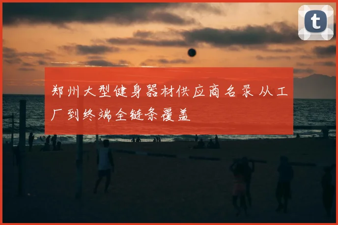 郑州大型健身器材供应商名录 从工厂到终端全链条覆盖